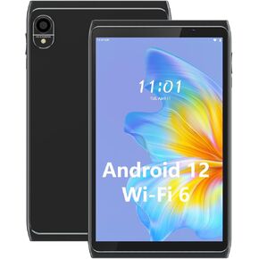 Tablet Android 12 Tablets 8 inch, WiFi 6 Tablet Computer 2GB RAM 32GB ROM, 1280x800 IPS Touch Screen, 2+8MP Dual Camera, 4300mAh Battery, Pink