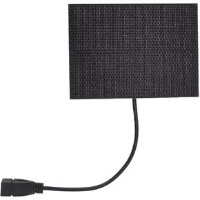 5W Solar Panel, 11 x 8cm / 4.3 x 3.1in Monocrystalline Silicon Outdoor Solar Power Panel with 5V USB Plug, for Mobile Phones