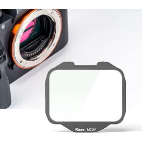 Kase Clip-in MCUV Filter,Built-in Camera CMOS UV Protection Filter Optical Glass for Sony Alpha Camera A7/A7 II/A7 III/A7R/A7R II/A7R III/A7R IV/A7S/A7S II/A7S III/A9/A9 II/FX3/A7C
