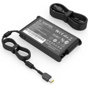 170W ThinkPad AC Laptop Charger for Lenovo Thinkpad Extreme Gen 6 5 4 3 2 1 P50 P51 P52 P53 P70 P71 P73 W541 W540 T540p E560p Z710 T15g T15p P16v P15v P15 P15g P16 P17 P1 X1 Power Adapter Supply Cord