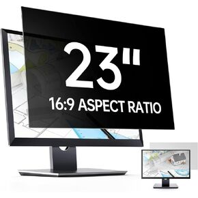 Privacy Screen Filter for 23 inch Widescreen Monitors-Privacy Screen for Computer Monitor-Computer Privacy Screen(16:9 20.04"x11.26")