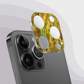 Carveit Camera Lens Protector for iPhone 13 Pro / 13 Pro Max Camera Cover Case Colorful Shell Design [Pearl Abalone,Tempered Glass,Anti-Scratch] Natural Vibrant [1 Pack]