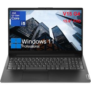 Lenovo V15 G4 15.6" FHD Business Laptop Computer, 13th Gen Intel Octa-Core i5-13420H up to 4.6GHz (Beat i7-1355U), 16GB DDR4 RAM, 512GB PCIe SSD, WiFi, Bluetooth 5.2, RJ-45, Windows 11 Pro, Befectoy