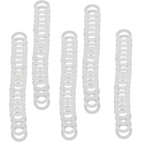 40A 0.2mm Rubber O-Ring Switch Dampeners Keycap for Cherry MX Key Switch Keyboards Dampers (100/Pack)