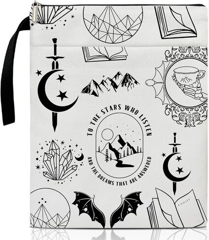غطاء كتاب إلى النجوم الذين يستمعون والأحلام، غلاف كتاب بسحاب، غطاء حماية للكتاب، غطاء حماية كيندل، غلاف كتاب لمحبي الكتب هدايا للنساء مكتبة الكتب -03 in Kuwait