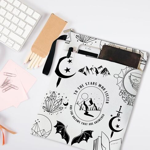 غطاء كتاب إلى النجوم الذين يستمعون والأحلام، غلاف كتاب بسحاب، غطاء حماية للكتاب، غطاء حماية كيندل، غلاف كتاب لمحبي الكتب هدايا للنساء مكتبة الكتب -03 in Kuwait