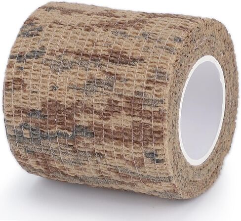 DROK 4/10 Roll Camo Tape Wrap, Camouflage Self-Adhesive Camo Stick Bandage for Outdoor Sports Climbing Camping, 2/3in x 14.76ft for Range Finder Camera Flashlight Bicycle in Saudi Arabia