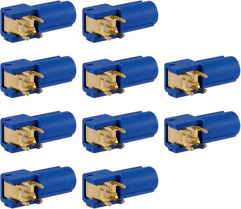 10PCS Fakra C Male Right Angle Connectors Fakra C Male Right Angle Blue PCB Mount Connector for RG316 RG174 LMR100 Cable in Kuwait