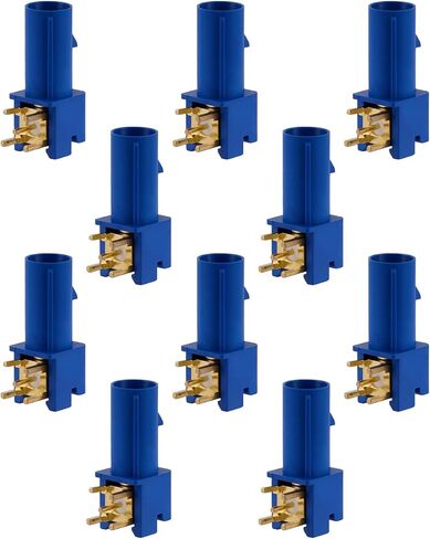 10PCS Fakra C Male Right Angle Connectors Fakra C Male Right Angle Blue PCB Mount Connector for RG316 RG174 LMR100 Cable in Kuwait