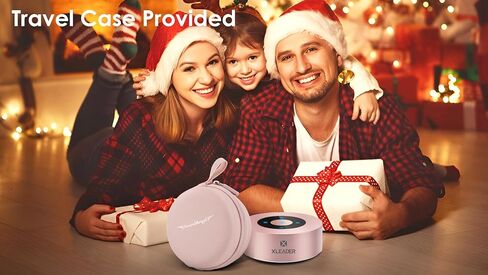 مكبر صوت بلوتوث صغير XLEADER (معبأة في حقيبة السفر) مكبر صوت لاسلكي محمول مع مدخل Aux، Micro SD، ميكروفون، تصميم يعمل باللمس، وقت تشغيل 12 ساعة، مكبر صوت صغير وردي لطيف لهدايا مكتب الدش للكمبيوتر المحمول iPhone in Kuwait