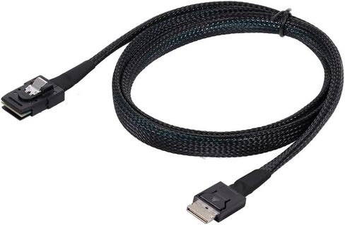xiwai PCIe PCI-Express SFF-8611 4i OcuLink إلى SFF-8654 Slimline SSD كابل نشط للبيانات 50 سم in Saudi Arabia