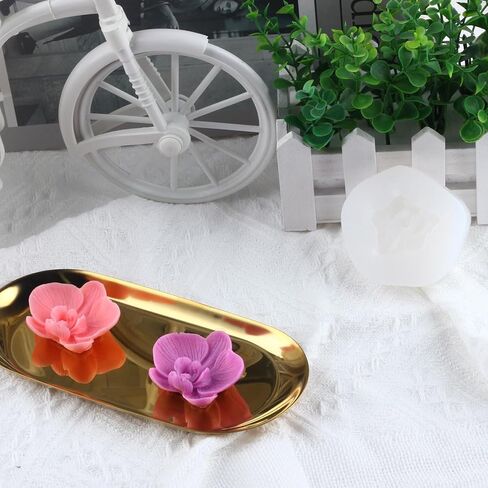 Phalaenopsis Candle Silicone Mold Orchid Candle Molds Flower Candle Molds Phalaenopsis Silicone Mold for Candle Home Decorate Mold Candle Making Mold in Kuwait