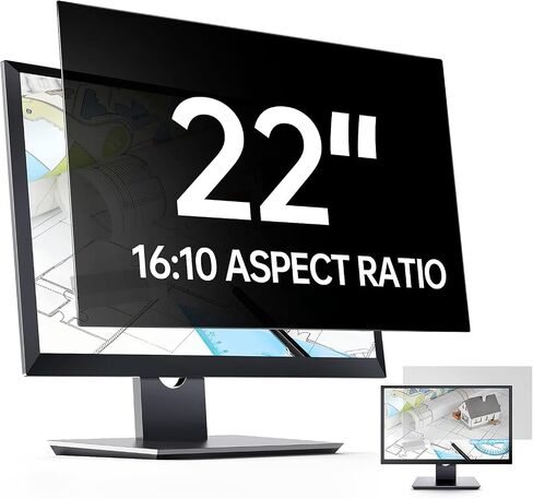 Privacy Screen Filter for 23 inch Widescreen Monitors-Privacy Screen for Computer Monitor-Computer Privacy Screen(16:9 20.04"x11.26") in Saudi Arabia