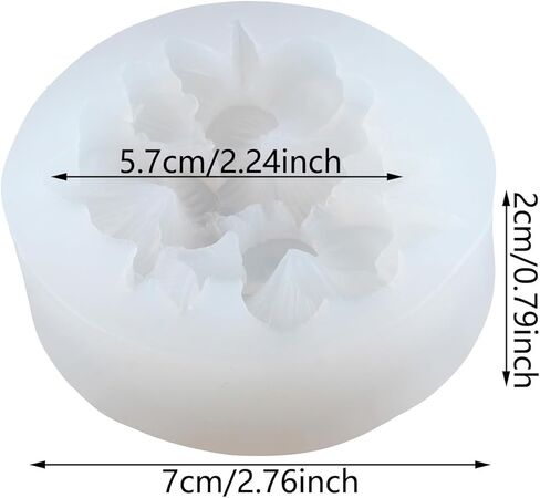 Phalaenopsis Candle Silicone Mold Orchid Candle Molds Flower Candle Molds Phalaenopsis Silicone Mold for Candle Home Decorate Mold Candle Making Mold in Kuwait