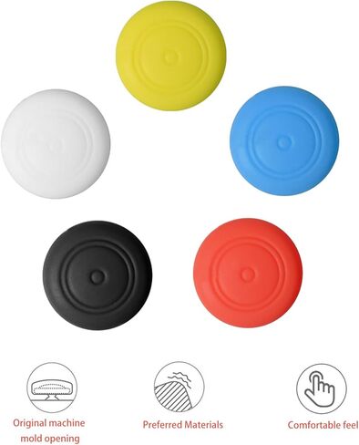 20 قطعة من قبعات عصا التحكم، تبديل مقابض الإبهام Joycon، مجموعة قبضة الإبهام غطاء عصا التحكم التناظرية، مجموعة أغطية عصا التحكم المتوافقة مع سطح البخار/OLED/Lite in Kuwait