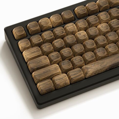 Womier PBT Keycaps - Keycaps 60 65 75 100 Percent, MOA Keycaps Dye-Sublimation, Cute Keycaps Custom Keyboard Keycaps Set for 61/64/68/84/87/100/104/108 Cherry MX Mechanical Keyboard, Kanagawa in Saudi Arabia