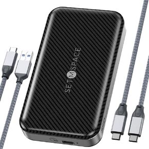 External Hard Drive, External SSD 1T, Portable Hard Drive 10Gbps | 1030MB/s, USB C Hard Drive for Storage and Backup, High-End Solid State External Hard Drive for Mac, Xbox [LP10-1T] in Kuwait