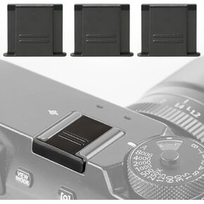 Hot Shoe Cover Protector for Photographer: Camera Shoe Cover Cap Waterproof Dustproof with Fuji Fujifilm X100VI X100V X-H2 X-H2S X-E4 (3-Piece)