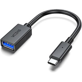 VCZHS Tech USB C to USB Adapter, USB C Male to USB3.0 Female Adapter OTG Cable Thunderbolt3 to USB Adapter Compatible with MacBook Pro/Air 2022 2020, iPad Pro 2022, Samsung Galaxy S23 S22,Pixel
