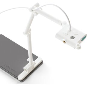 OKIOCAM S-4K 8MP Webcam & Document Camera 2-in-1 with OKIOPoint Smart Visual Pointer, Document Camera for Teachers, Compatible w PC, Mac, Chromebooks