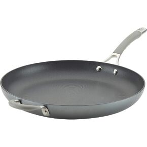 Circulon 81401 14" Helper Handle Hard Anodized Aluminum Skillet, 14 Inch, Oyster Gray