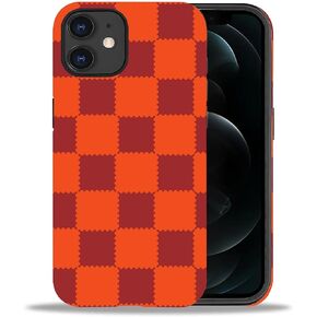 DAIZAG Compatible with iPhone 16 Case,Checkerboard-Matcha Green for Girls Women,2 in 1 Heavy Duty Shockproof Rugged Hard PC+Soft Silicone Protective Cover Case for iPhone 16