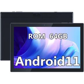 Android 14 Tablet, 10 Inch 8GB RAM+64GB ROM+1TB Expand, 1.8Ghz Quad-core Processor, 2 in 1 Tablets with Keyboard/Mouse/Case/Stylus, 8MP Camera, 6000mAh Battery, 1280 * 800 HD Screen, 5G WiFi 6 Tablet