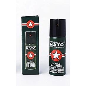 NATO American Style Super-Paralyzing Self Defensive Body Protect Aerosol Type. 60ml