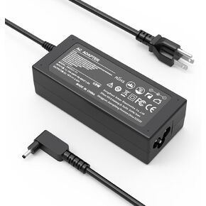 65W 45W Charger for Acer Aspire 1 3 5 A315-23 A315-24P A315-24PT A315-24P-R7VH A515-44 A515-45 A515-46 A515-54 A515-55 A515-56 A115-32 Laptop AC Adapter Power Cord
