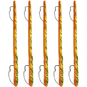 Delong Lures Weedless Pre-Rigged Fishing Lures Bass Set, Pike, and Anything in Between - USA - Extra Durable Soft Plastic Swimbaits for Bass Fishing Lures - 5 PCS Bass Baits and Lures Pack(Variety)