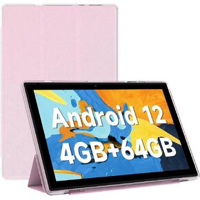 2024 Android 14 Tablets 10 Inch, 2 in 1 Tablet, Tablet with Keyboard Case, 8GB+64GB ROM/512GB Computer Tablets, Quad Core, HD Touch Screen, Dual Carema, Games, Wi-Fi, BT, Google GMS Black
