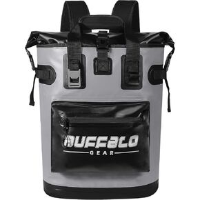 Buffalo Gear Cooler Backpack18L,30L Leakproof Camping Backpack Cooler Insulated Cooler for Picnic Beach Hiking Park Fishing