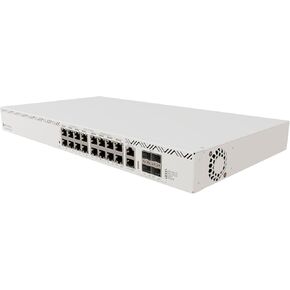 Mikrotik - CRS320-8P-8B-4S+RM PoE++ Switch, 17 Gigabit Ethernet Ports, RouterOS v7,