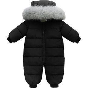 Unisex Newborn Essentials Jumpsuit Outfits Toddler Snowsuit winter Hooded Jacket