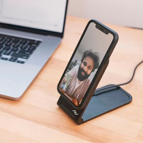 حامل شحن لاسلكي للهاتف المحمول من Peak Design متوافق مع Qi2 (M-CS-BK-2) in Kuwait