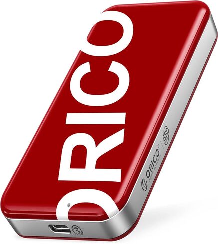 ORICO 512GB Portable SSD - Up to 3150MB/s - USB-C, 40Gbps - External Solid State Drive - PSSD with UASP- SUPRE in Saudi Arabia