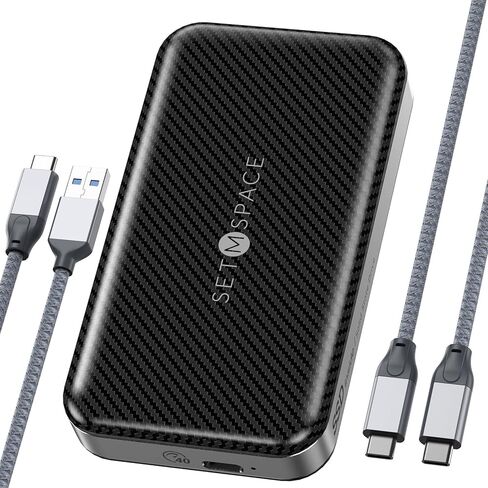 External Hard Drive, External SSD 1T, Portable Hard Drive 10Gbps | 1030MB/s, USB C Hard Drive for Storage and Backup, High-End Solid State External Hard Drive for Mac, Xbox [LP10-1T] in Kuwait