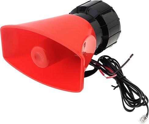 سيارة صفارة الإنذار القرن مع هيئة التصنيع العسكري نظام مكبر الصوت PA 100W 12V 7 لهجة بصوت عال إنذار سيارة الشرطة القرن سيارة الشرطة صفارة الإنذار القرن نظام مكبر الصوت مكبر للصوت في حالات الطوارئ إنذار القرن in Kuwait