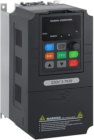 ATO VFD 220V Input 220V 3 Phase Output, Single Phase 220V/230V Input to Three Phase 0~220V/230V Output VFD Variable Frequency Drive, for 3-Phase AC Motor Speed Controls(1/2 hp 0.4 kW 3A) in Kuwait