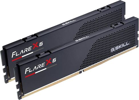 G.Skill Flare X5 Series (AMD Expo) DDR5 RAM 48GB (2x24GB) 6000MT/s CL40-48-48-96 1.35V Desktop Computer Memory UDIMM - Matte Black (F5-6000J4048F24GX2-FX5) in Saudi Arabia