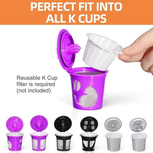 Fanativita 100ct Disposable Coffee Filters for Reusable K Cups, White in Kuwait