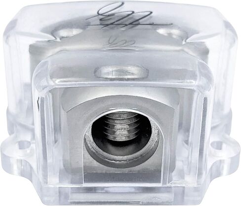 Car Power Distribution Block Splitter for Multiple Power/Ground Options; 2 Styles – 2 Way (1/0 GA to 2X 1/0 GA or 4 GA); 3 Way (1/0 GA to 3X 4 GA) (3 Way (0GA to 3X 4GA)) in Saudi Arabia