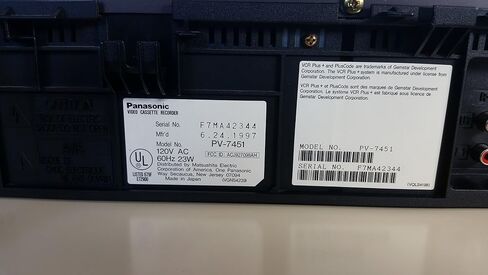 باناسونيك VCR VHS نقل مع جهاز تحكم عن بعد، محول USB، محول HDMI (متجدد) (متجدد) in Saudi Arabia