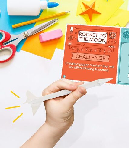 Carson Dellosa Stem Challenges Learning Resources, Seasonal, Physical, Life, Earth and Space Science Kits for Kids Ages 8-12, Educational Games and Experiments in Saudi Arabia