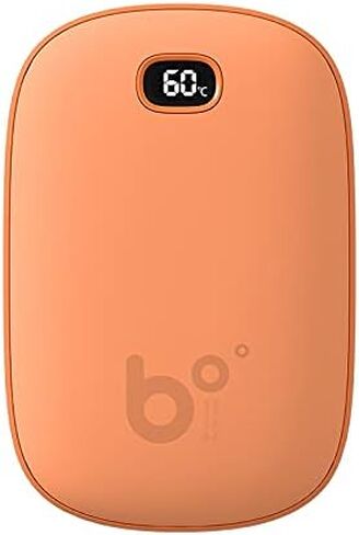 JISULIFE تدفئة اليد، جهاز تدفئة اليد الكهربائي القابل لإعادة الاستخدام/بنك الطاقة، جهاز تدفئة الجيب مع شاشة LED، جهاز تدفئة اليد الساخن المحمول للتزلج في الهواء الطلق والصيد والتخييم والجولف هدايا دافئة in Kuwait