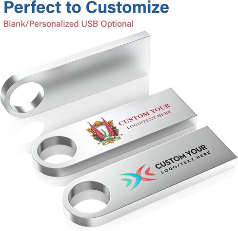 5 Pack 16GB USB Flash Drive with Keychains, Wooolken Sleek Metal USB 2.0 Thumb Drives Memory Stick for PC Laptop Computer in Saudi Arabia