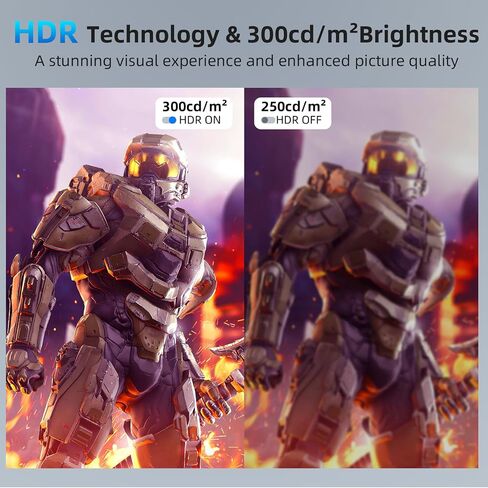شاشة كمبيوتر FHD مقاس 32 بوصة، شاشة 1920x1080P 60 هرتز 104% sRGB مع صوت HDMI VGA 3.5 مم، HDR، شاشة VA مع مزامنة حرة، إمالة، حامل VESA in Saudi Arabia