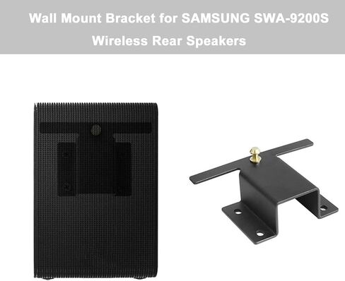 Wall Mount Bracket for Samsung SWA-9200S Wireless Rear Speakers, Home Theater Rear Surround Speaker Accessories (Single Bracket) in Saudi Arabia