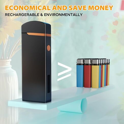 Stocking Stuffers Gifts for Men Women Adults Him Her Boyfriend, Coquimbo Electric Lighter USB Rechargeable Windproof Lighter, Flameless Dual Arc Plasma Lighter for Household Candle Incense Fireplace in Saudi Arabia