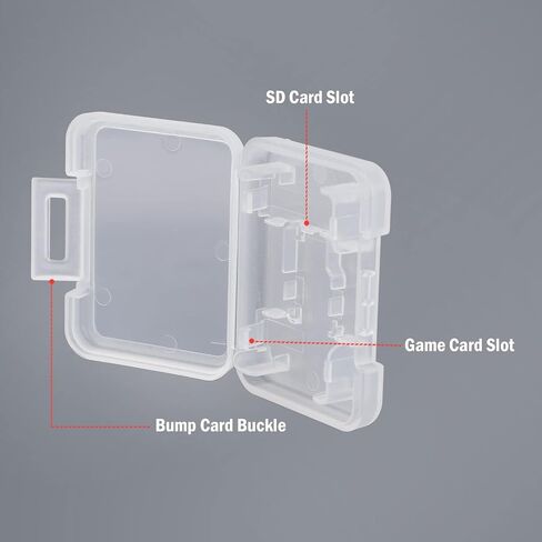 صندوق تخزين بطاقات الألعاب 12 قطعة، متوافق مع علبة تخزين خرطوشة الألعاب المتقدمة من Gameboy صندوق تخزين خرطوشة الألعاب الواقية الشفافة لجهاز Nintendo Gameboy Color GBC GB GBP in Saudi Arabia